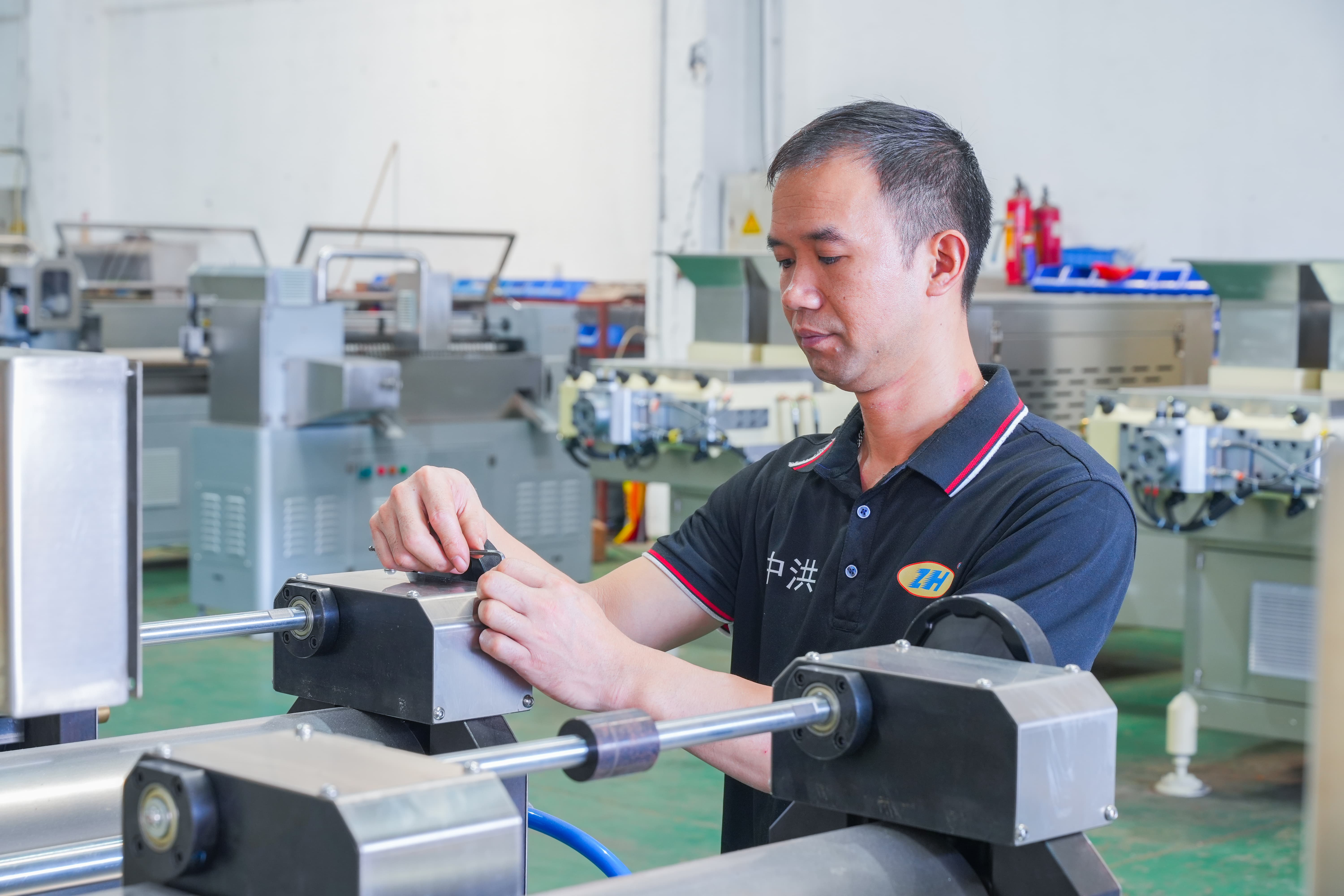 原料区与来料质检